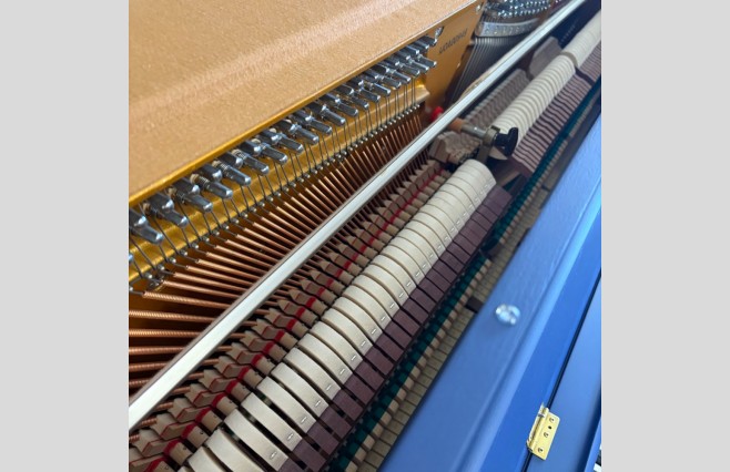 Reid Sohn Hornblower Blue RS115 Upright Piano, Used - All Inclusive Premium Package (SN:IJ0A00949) - Image 10
